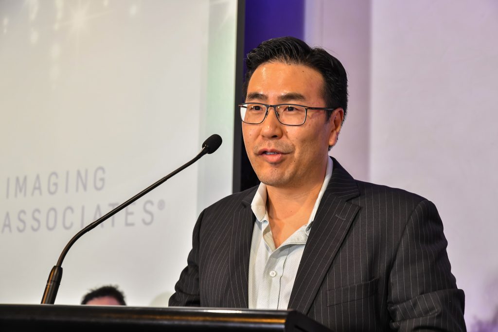 Dr Daniel Lee, Clinical Director of Imaging Associates Mitcham at the 2023 Whitehorse Excellence In Business Awards